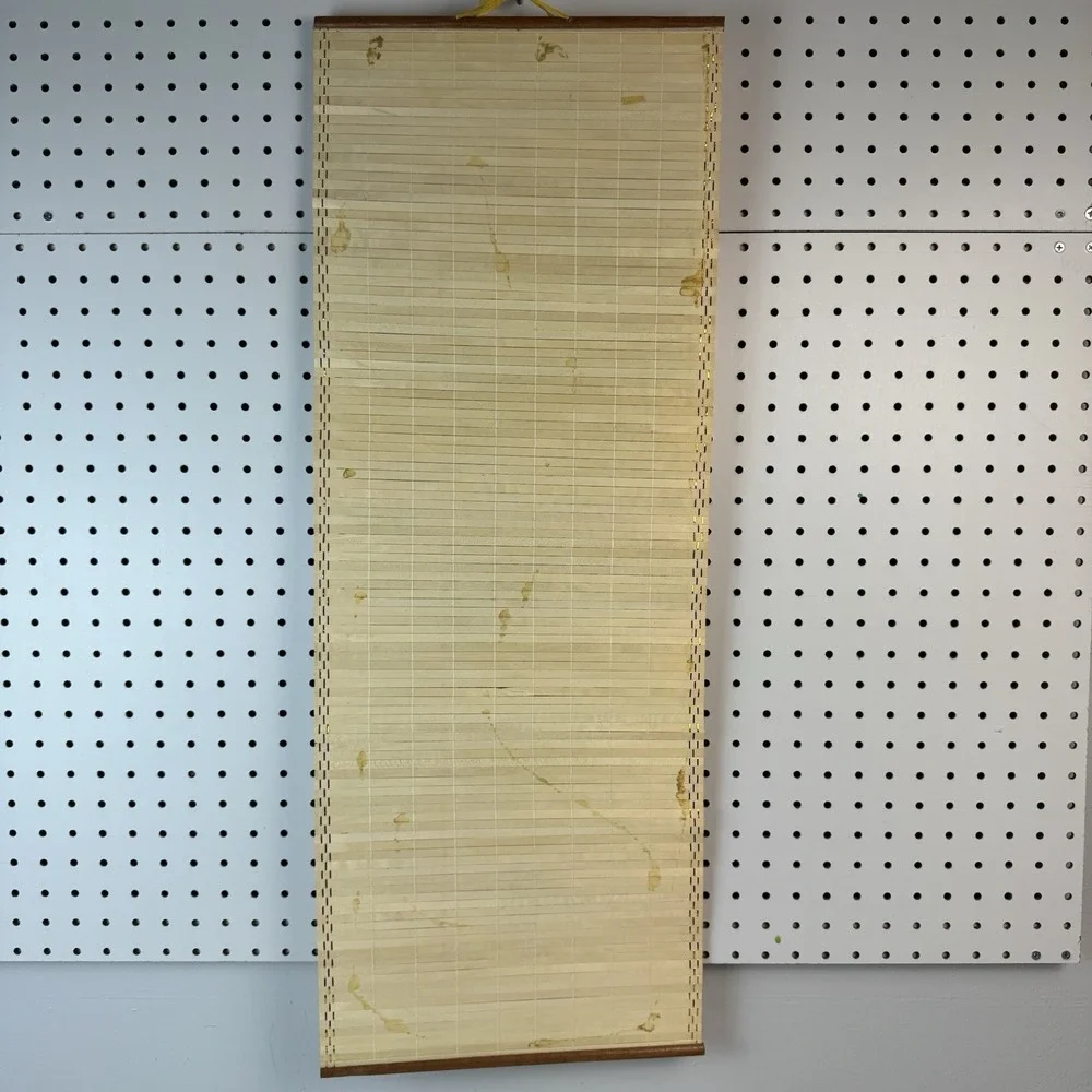Vtg 1981‎ Bless This House wooden wall scroll farmhouse cottage decor